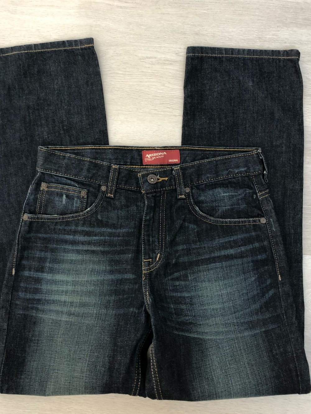 Arizona Jeans Boys Straight Leg Size 16 Regular